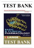 test bank for Basic and Clinical Pharmacology by Bertram Katzung 15th Edition