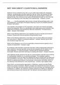 MGT 5500 QWEST 2 QUESTIONS & ANSWERS