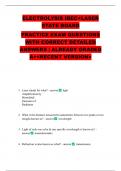 ELECTROLYSIS IBEC&plus;LASER STATE BOARD PRACTICE EXAM QUESTIONS WITH CORRECT DETAILED ANSWERS &vert; ALREADY GRADED A&plus;<RECENT VERSION>