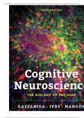 TEST BANK FOR COGNITIVE NEUROSCIENCE THE BIOLOGY OF THE MIND FIFTH EDITION BY MICHAEL GAZZANIGA&comma; RICHARD B IVRY&comma; GEORGE R MANGUN