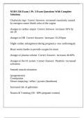 NURS 326 Exam 1 Pt&period; 3 Exam Questions With Complete Solutions