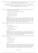 NURS 6645 Week 11 Final Exam &lpar;2025 &sol; 2026&rpar; &ndash; Original Copy&comma; 100&percnt; Verified Questions and Answers
