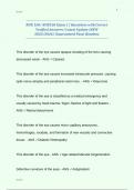 NUR 160&sol; NUR160 Exam 1 &vert; Questions with Correct Verified Answers &vert; Latest Update &lpar;NEW 2025&sol;2026&rpar; &vert;Guaranteed Pass&vert; Hondros