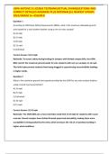 USPA SKYDIVE D LICENSE TESTBANK&sol;ACTUAL EXAMQUESTIONS AND CORRECT DETAILED ANSWERS PLUS RATIONALES&vert; NEWEST UPDATE 2025&sol;GRADE A&plus; ASSURED