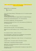 ALS Pretest Verified Questions and Correct Answers