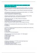 UTAH LEO STUDY GUIDE 2025&sol;2026 ANSWERS AND QUESTIONS GRADED A&plus;