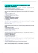 UTAH LEO TEST PAPER 2025&sol;2026 ANSWERS AND QUESTIONS GRADED A&plus;
