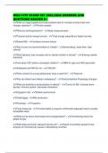 WGU C787 EXAMS SET 2025&sol;2026 ANSWERS AND QUESTIONS GRADED A&plus;