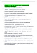 WGU C787 TEST PAPER 2025&sol;2026 ANSWERS AND QUESTIONS GRADED A&plus;