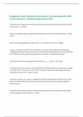 Assignment&colon; Quiz&colon; Module 01 Introduction to Networking with 100&percnt; Correct Answers &vert; Verified &vert;Latest version 2025