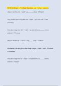 CEM 141 Exam 3&colon; Verified Questions and Correct Answers