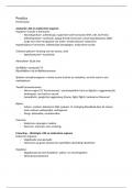 Aantekeningen practica Homeostase