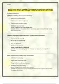 BIOL 1902 FINAL EXAM &lpar;WITH COMPLETE SOLUTIONS&rpar;