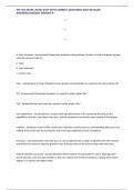 INP 402 EXAM LATEST 2025 WITH CORRECT QUESTIONS AND DETAILED ANSWERS&sol;ALREADY GRADED A&plus;