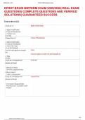 DPSST BP429 MIDTERM EXAM 2025&sol;2026&vert; REAL EXAM QUESTIONS&vert; COMPLETE QUESTIONS AND VERIFIED SOLUTIONS&vert; GUARANTEED SUCCESS