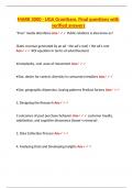 Principles of Marketing &ndash; MARK 3000 &ndash; University of Georgia &ndash; Academic Year 2024&ndash;2025 &ndash; Complete exam prep bundle with verified answers and key concept summaries