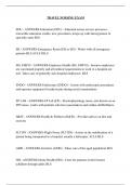  TRAVEL NURSING EXAM QUESTIONS AND ANSWERS 2025