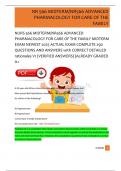 NURS 566 MIDTERM&sol;NR566 ADVANCED  PHARMACOLOGY FOR CARE OF THE FAMILY MIDTERM  EXAM NEWEST 2025 ACTUAL EXAM COMPLETE 290  QUESTIONS AND ANSWERS with CORRECT DETAILED  rationales V1 &lpar;VERIFIED ANSWERS&rpar; &vert;ALREADY GRADED  A&plus; 