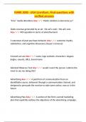 Principles of Marketing &ndash; MARK 3001 &ndash; University of Georgia &ndash; Comprehensive Final Exam Glossary with Verified Answers