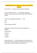 Principles of Marketing &ndash; MARK 3000 &lpar;Grantham&rpar; &ndash; University of Georgia &ndash; Exam 4 Questions with Verified Answers