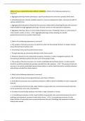 MQM 227 Exam 2QUESTIONS AND CORRECT ANSWERS1