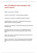 Nurs 170 midterm review questions with correct answers&period;