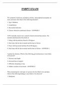  FSBPT EXAM QUESTIONS AND ANSWERS 2025