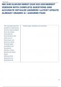 Exam &lpar;elaborations&rpar; MED SURG ELSEVIER 