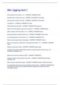 Sltc rigging test 1 Questions And Correct Answers &vert;100&percnt; Verified &vert;Guaranteed Success &vert; 2025 update