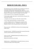  BSMCON NUR 2102 - TEST 1 QUESTIONS AND ANSWERS 2025