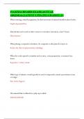 PA EFDA BOARD EXAM&vert;ACTUAL 180QS&As&vert;LATEST UPDATE&vert;GRADED A&plus;