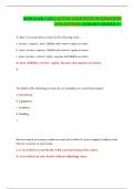 AIPB EXAM 1 2025&vert;ACTUAL EXAM WITH 180 QUESTIONS AND ANSWERS&vert;ALREADY GRADED A&plus;
