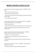  BRMP CERTIFICATION EXAM QUESTIONS AND ANSWERS 2025