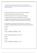 CATA PRACTICE EXAM QUESTIONS &lpar;CH 1-5&rpar; AND ANSWERS  &lpar;VERIFIED AND WELL DETAILED ANSWERS GRADED A&plus;&rpar; LATEST  UPDATE 2025&sol;2026 