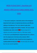 HESI V3 Exit EXAM &vert; Questions and Answers 100&percnt; Correct &lpar;Latest Update 2025 &sol; 2026&rpar;