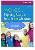 Test bank for Wong's Nursing Care of Infants and Children 11th Edition by Hockenberry &vert; Complete &vert; Chapter 1-34