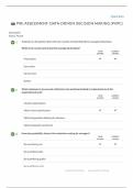 WGU C207 Pre-Assessment &vert; Questions and Answers &vert; 2025 Update &vert; 100&percnt; Correct&period;