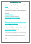 BIO-140 EXAM 2 QUESTIONS AND ANSWERS