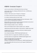 AMB400- Smartsets Chapter 4 Exam Questions and Answers 