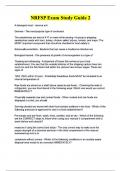 NRFSP Exam Study Guide 2 latest questions and answers &lpar; 100&percnt; verified answers &rpar;