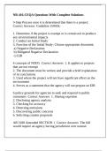 NR 416-CEQA Questions With Complete Solutions