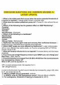 CNIM EXAM QUESTIONS AND ANSWERS GRADED A&plus; LATEST UPDATE&period;