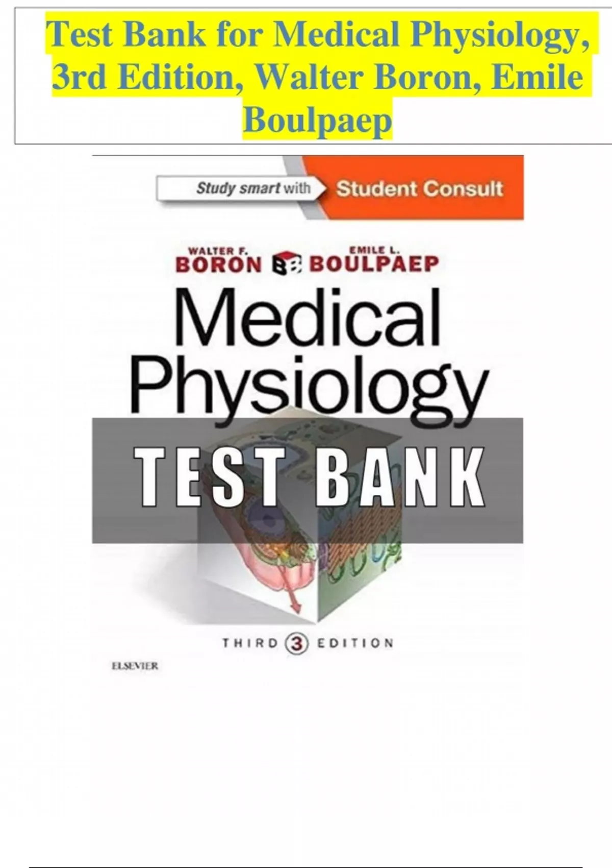 BORON AND BOULPAEP MEDICAL PHYSIOLOGY 3RD EDITION PDF visual data 2