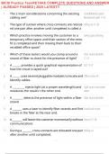 BICSI Practice Test-RETAKE COMPLETE QUESTIONS AND ANSWERS &vert; ALREADY PASSED &vert; 2025 LATEST&excl;&excl;