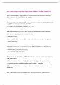 Real Estate Brokers Exam with 100&percnt; Correct Answers &vert; Verified &vert;Latest 2025