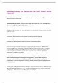 Intermediary Brokerage Exam Questions with 100&percnt; Correct Answers &vert; Verified &vert;Latest 2025