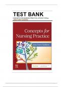 Test Bank Concepts for Nursing Practice &lpar;4TH Ed&rpar; by Jean Giddens 2024 Complete Guide