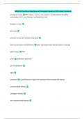 MCB2010 Final Exam Questions with Complete Solutions 100&percnt; Solved&vert; Grade A&plus; 