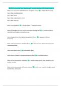 MCB2010 Lecture Final Exam Questions with Complete Solutions 100&percnt; Solved&vert; Grade A&plus;