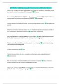 MCB 2010 Test 2 &lpar;IRSC&rpar; Questions with Complete Solutions 100&percnt; Solved&vert; Grade A&plus; 